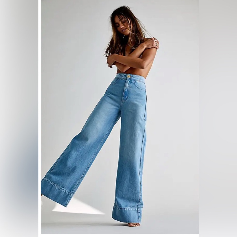 Free People Talia Trouser Jeans